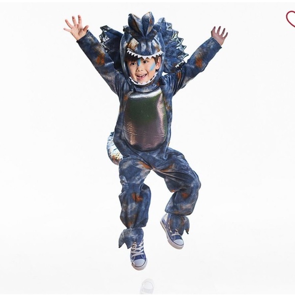 Pottery Barn Kids Dilophosaurus Dinosaur Light-Up Costume - Picture 1 of 9
